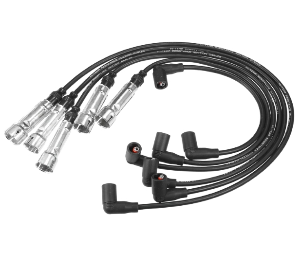 Cablu cablaj bobină de aprindere pentru bujie auto 7 mm, potrivit pentru Audi 80 100 200 nr.437998031B/305998031